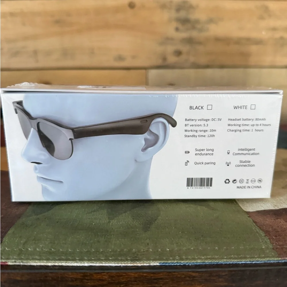 Wireless Headset Glasses - New